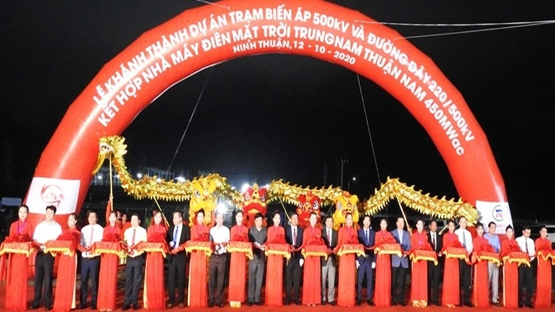 At the ceremony