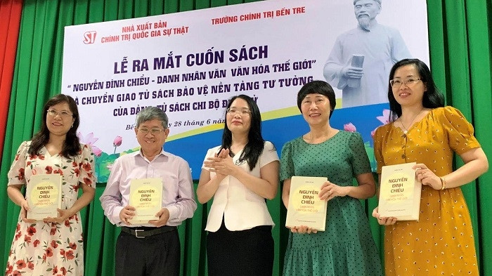 Delegates at the ceremony to introduce the book