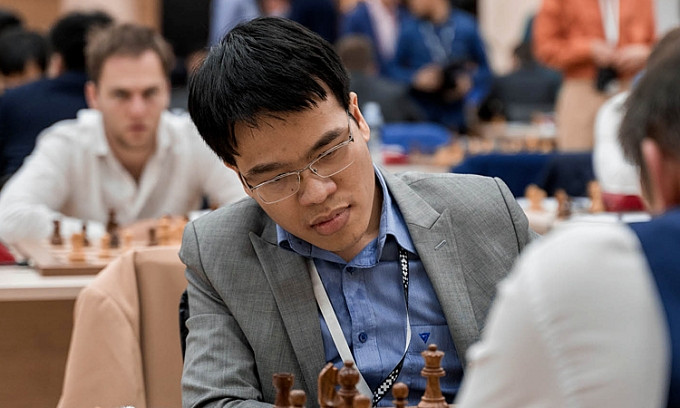 Vietnamese GM Le Quang Liem has made it through to the World Cup second round for the fourth time, after 2011, 2013 and 2015. (Photo: FWC)