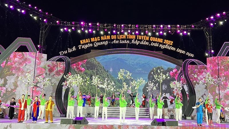 Dance performance at the opening show.