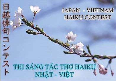 Awards for Japan - Vietnam haiku contest winners