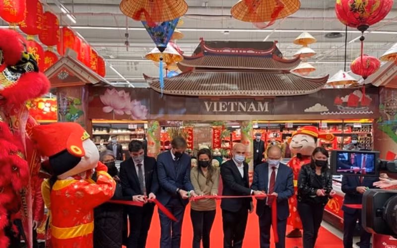 At the opening ceremony