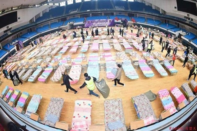 Wuhan to convert gymnasium, exhibition center into temporary hospitals
