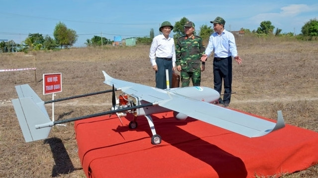 Equipped with electro-optical and infrared sensors, the UAV can monitor forests at both day and night.