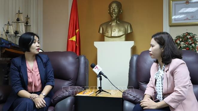 Vu Thi Thuy, head of the Vietnamese Trade Office in Hong Kong. (Photo: VNA)