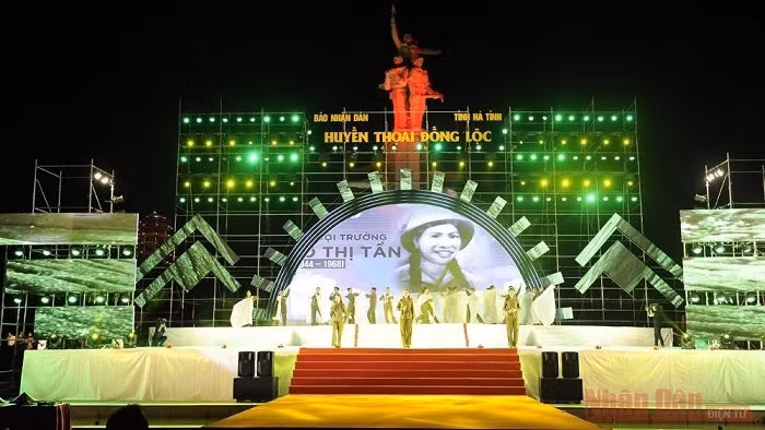 A performance at the ceremony 