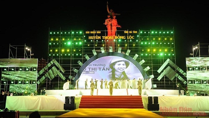 A performance at the ceremony 