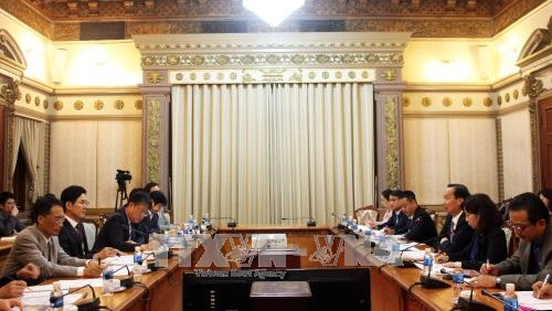 At the meeting (Photo: VNA)