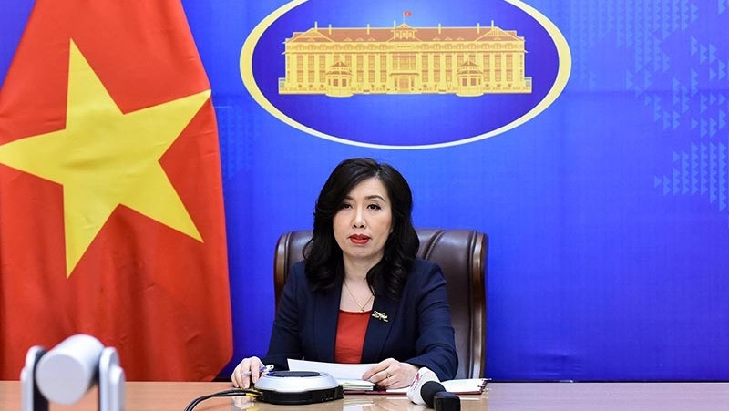 Foreign Ministry spokesperson Le Thi Thu Hang 