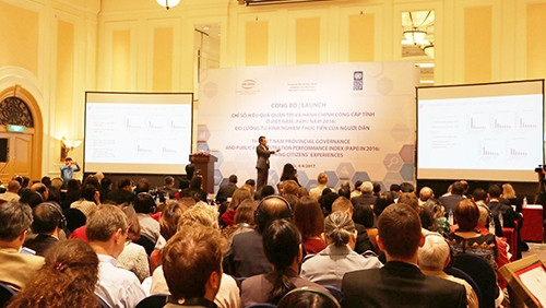 The ceremony to launch the 2016 PAPI report