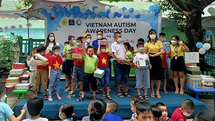 Children at the programme (Photo: National Fund for Vietnamese Children)