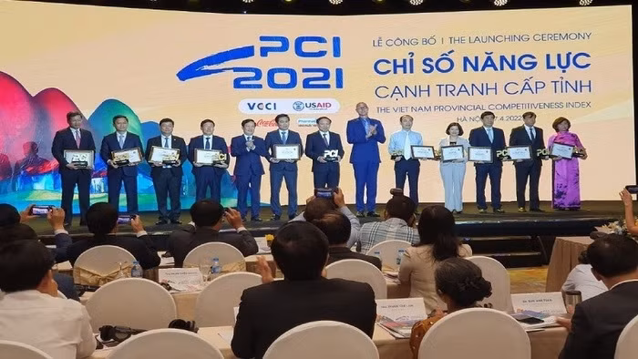 At the ceremony to announce the 2021 PCI report (Photo: NDO)