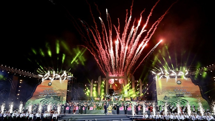 A performance at the programme (Photo: baohoabinh.com.vn)