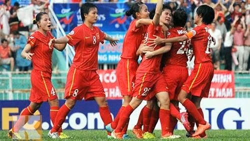 The Vietnam women’s football team. (khampha.vn)