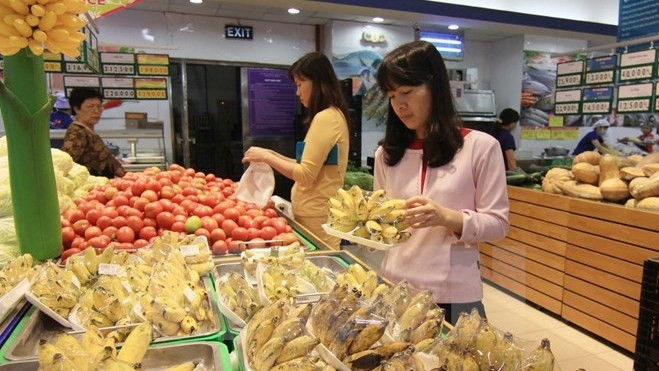 Consumer prices in December were down by 0.24% from the previous month.