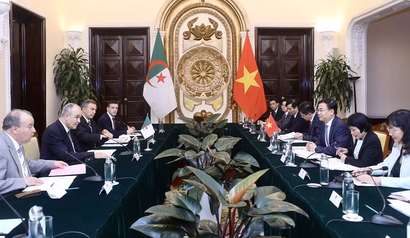 At the third political consultation between the Vietnamese Ministry of Foreign Affairs and the Algerian Ministry of Foreign Affairs and National Community Abroad (Photo: VNA)
