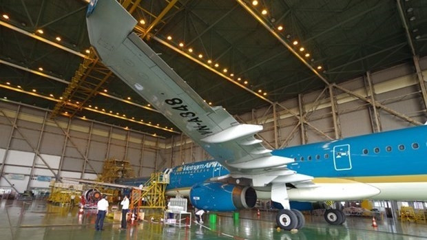 An aircraft maintenance workshop - Illustrative image (Photo: VNA)