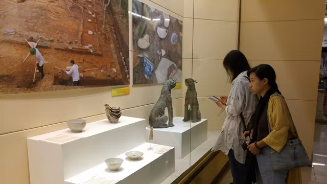 Over 300 artifacts, dating back centuries ago, are on display to tell stories about Vietnamese cultural and historical values.