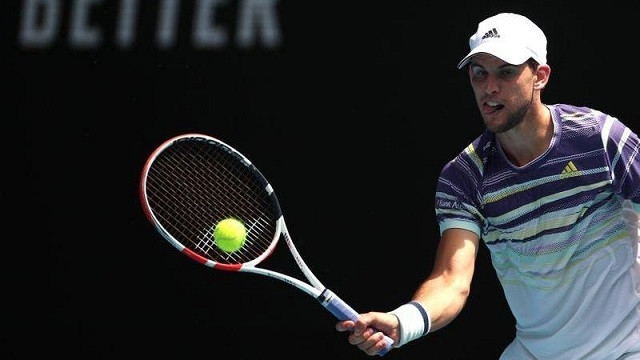 Tennis - Australian Open - Fourth Round - Melbourne Park, Melbourne, Australia - January 27, 2020 Austria's Dominic Thiem in action during his match against France's Gael Monfils. (Photo: Reuters)
