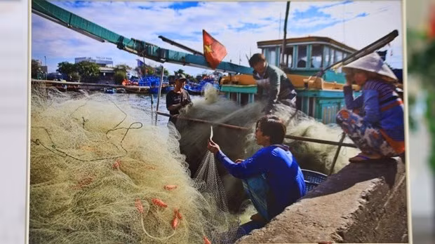 A photo at the exhibition (Photo: VNA)