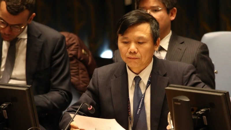 Ambassador Dang Dinh Quy, Vietnam’s Permanent Representative to the UN (Photo: VNA)