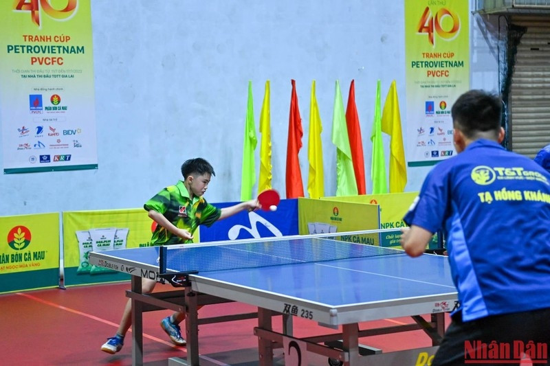 Athletes competed in men's team event on July 12.