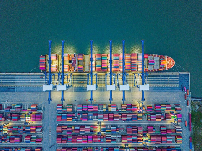 Lach Huyen Port in the northern port city of Hai Phong