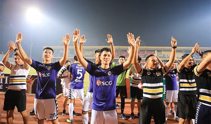 Hanoi FC are the first team to be crowned V.League champions with up to five games in hand.