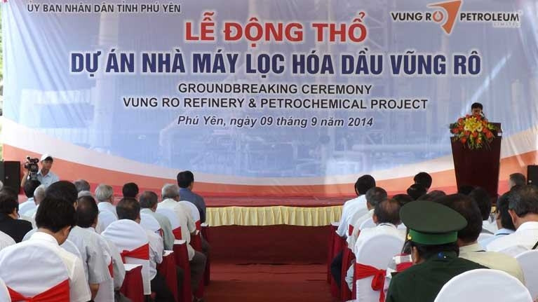Construction on the refinery project began in 2014 but has seen little progress.