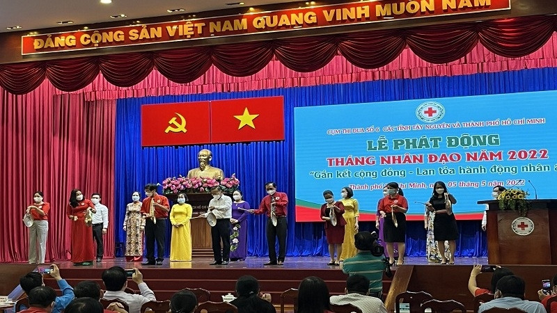 At the launch ceremony