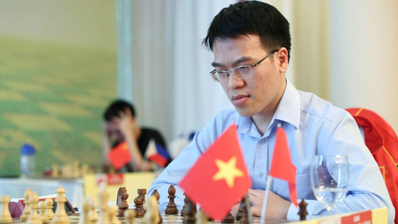 Vietnamese chess star Le Quang Liem 