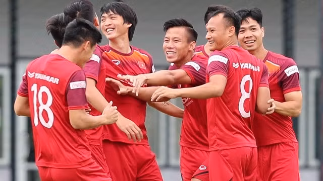 The Vietnamese national team are No. 1 in Southeast Asia and No. 14 in Asia. (Photo: Vietnam Football Federation)