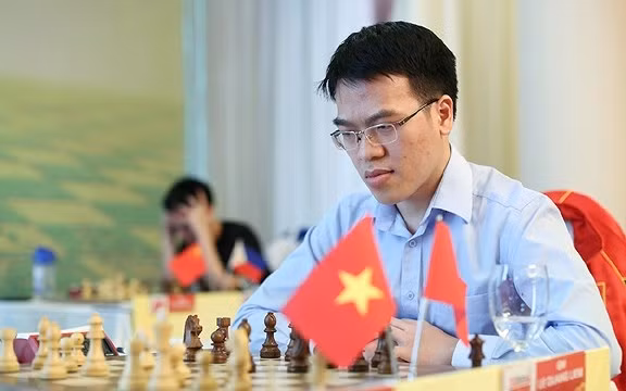 Vietnam's no. 1 chess player, Le Quang Liem.