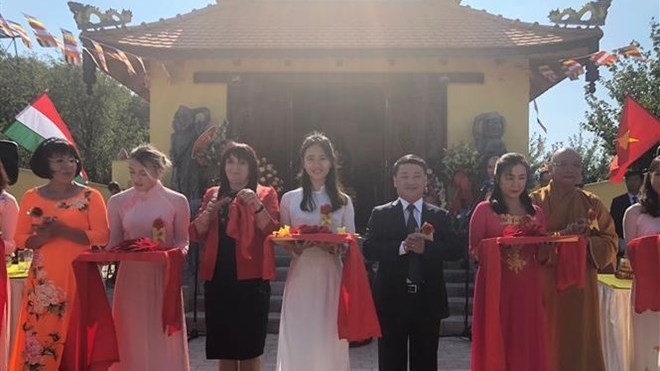 Delegates at the inauguration ceremony (Photo: VNA)