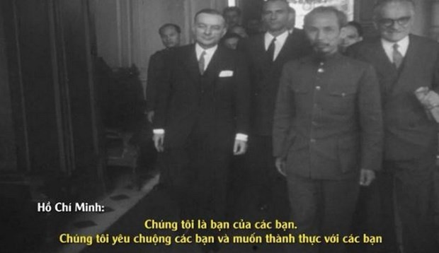 A scene in the documentary (Photo: hochiminh.vn)