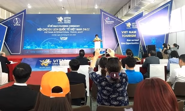 At the closing ceremony of the VITM 2022 (Photo: VNA)