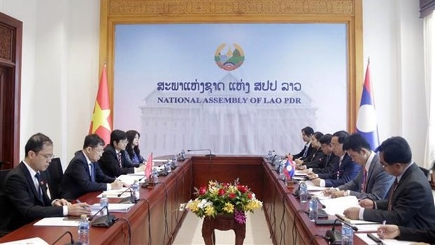 At the talks (Photo: VNA)