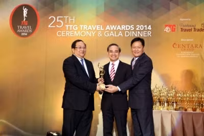 Vietravel has received the World Travel Awards 2014 four times in a row.