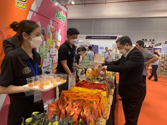 Many unique products of Thai businesses on display at the Mini Thailand Week 2022 (Photo: sggp.org.vn)