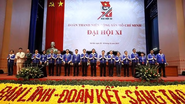 The first session of the HCMCYU 11th National Congress kicks off in Hanoi on December 10. (Credit: VGP)