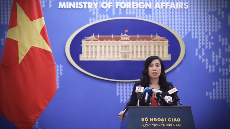 Foreign Ministry Spokesperson Le Thi Thu Hang (Photo: MOFA)