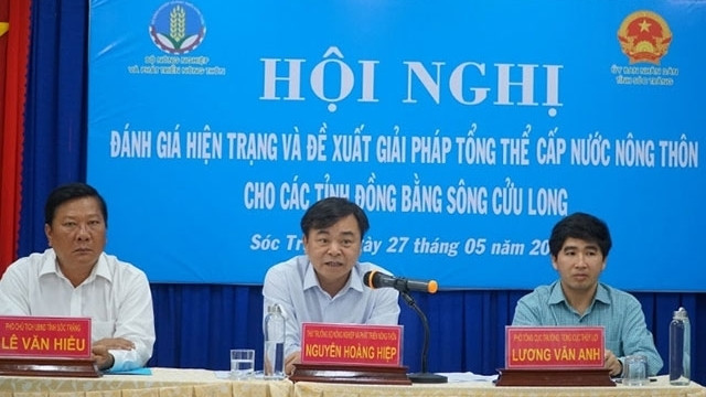 At the conference 