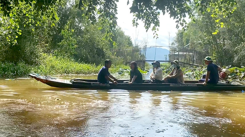 An Giang has the strength of eco-tourism (Photo: Thanh Dung )