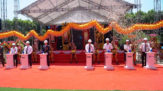 At the event