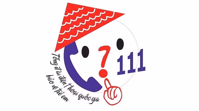 If people detect or witness any acts of child violence, abuse or child labour, please immediately call the National Child Protection Hotline 111. (Illustrative image)