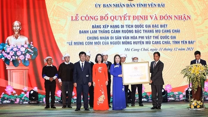 At the ceremony (Photo: VNA)