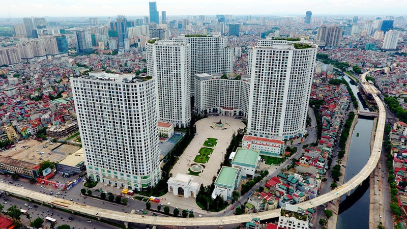Many high-rise buildings are emerging in areas which were previously factories.