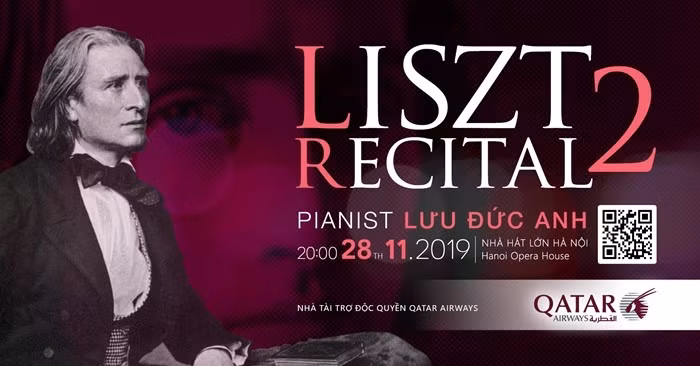 November 25 – December 1: Liszt Recital 2 by Pianist Luu Duc Anh