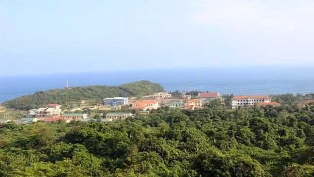 A corner of Con Co island in Quang Tri province.