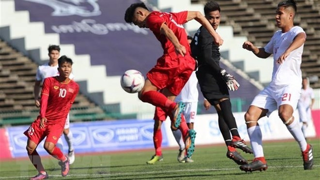 Vietnam wins 3 points in the match against the Philippines. (Source: VNA)